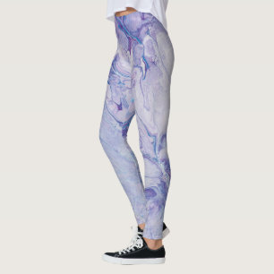Leggings de cor do mármore