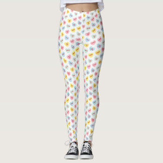 Leggings de Corações Doces