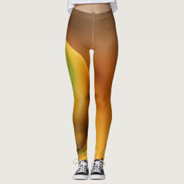 Leggings de Cores de Água Artísticas para Tipos Cr