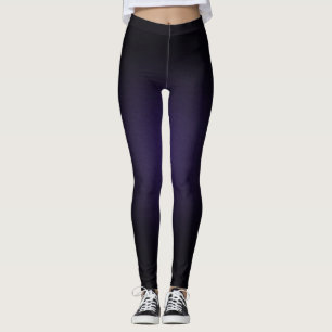 Leggings de cores pretas e esmaecidas