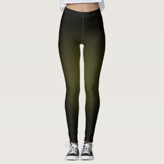 Leggings de cores pretas e esmaecidas