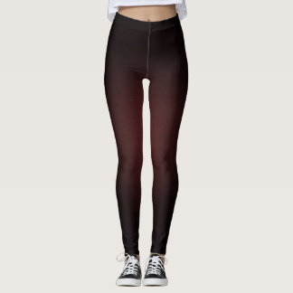 Leggings de cores pretas e esmaecidas