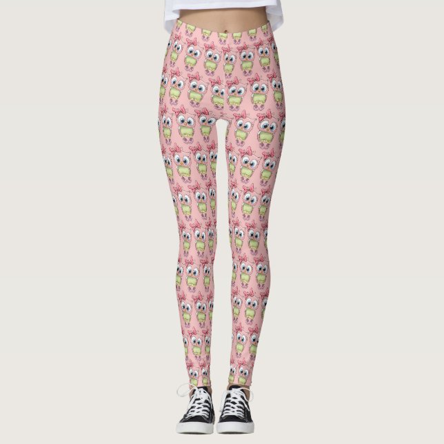 Leggings de Coruja (Frente)