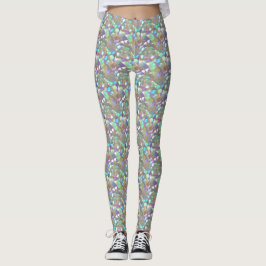 Leggings de Cosplay Iridescentes Lizard