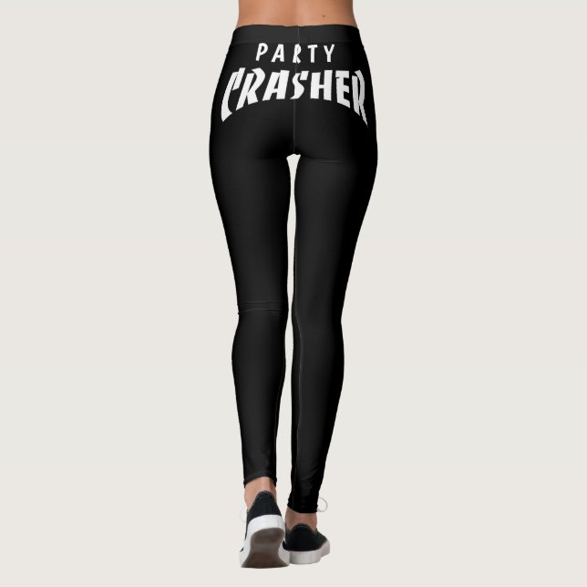 Leggings de Crasher do Partido (Verso)