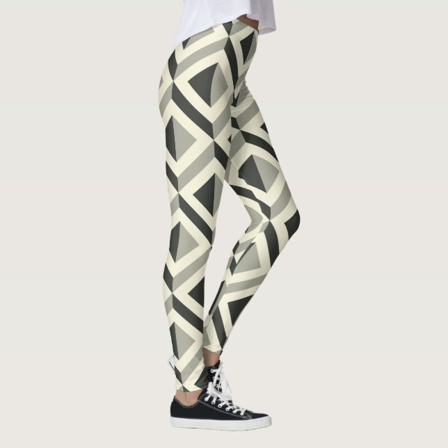 Leggings de Cubo em Pirâmide (Direita)
