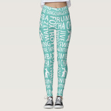 Leggings de dança de salão