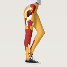 Leggings de Dançarinos do Flamenco