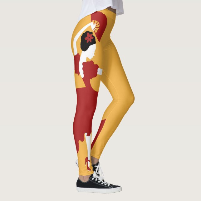 Leggings de Dançarinos do Flamenco (Direita)