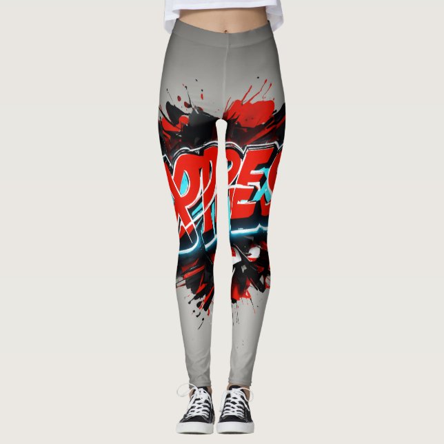 Leggings de desempenho Premium para o melhor confo (Frente)