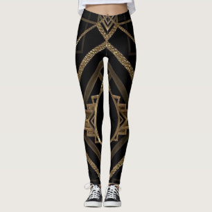 Leggings de Design Art Déco