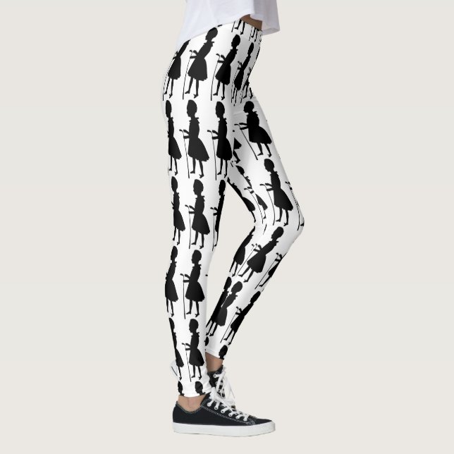 Leggings de Design de Golfer Vintage (Direita)