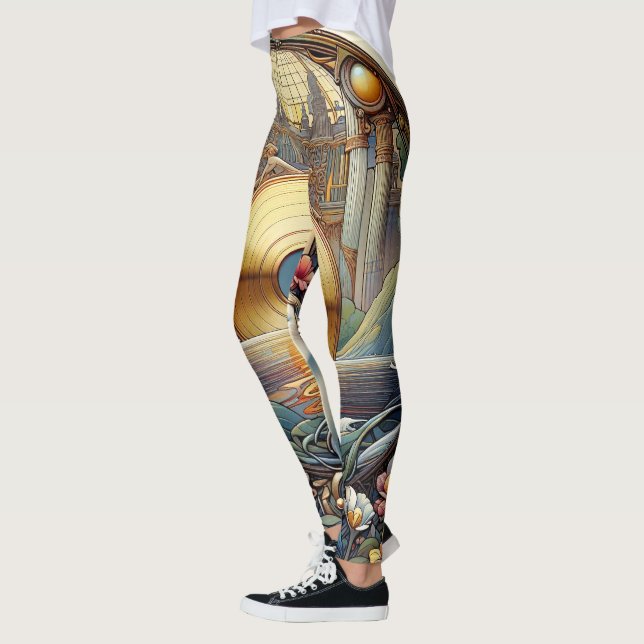 Leggings de disco Dourado (Esquerda)