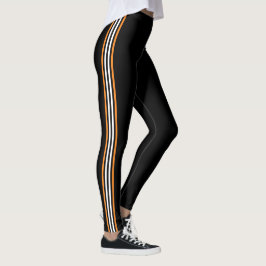 Leggings de distribuição lateral esportiva - Escol