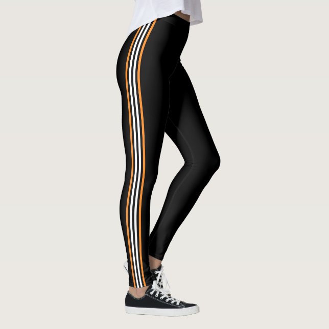 Leggings de distribuição lateral esportiva - Escol (Direita)