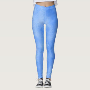 Leggings de efeito de nuvem geada