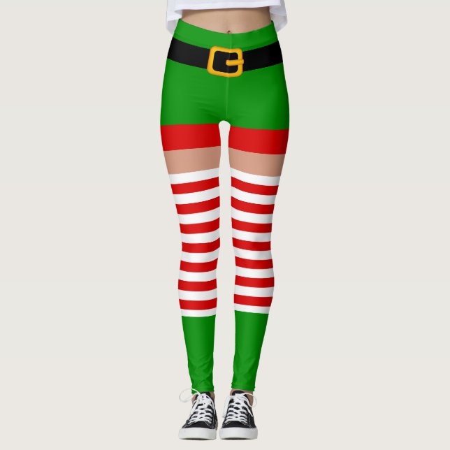 Leggings de elfo de Natal (Frente)
