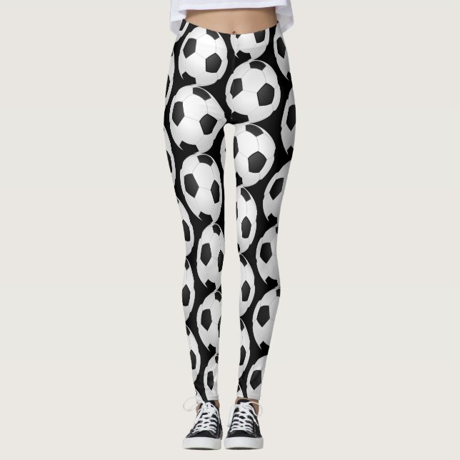 Leggings de esfera de futebol (Frente)
