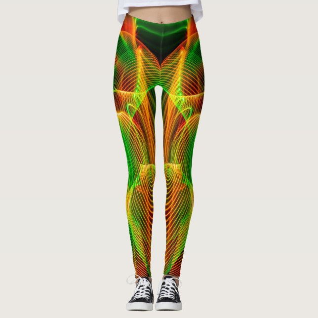 Leggings de espiral leve (Frente)