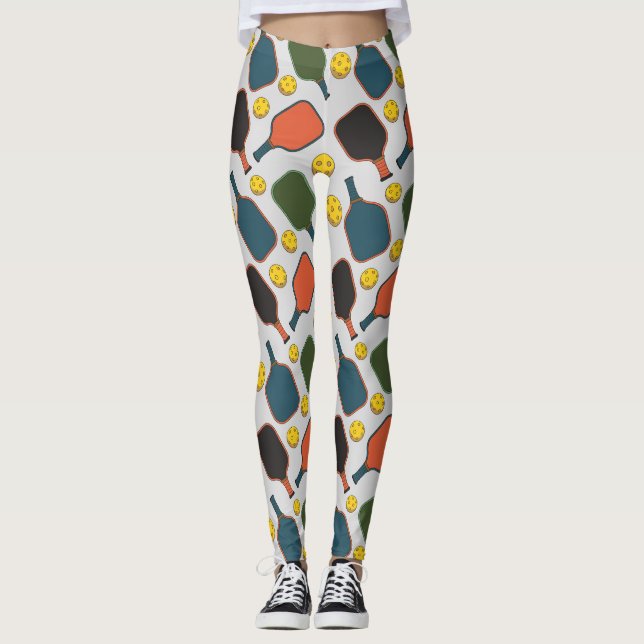 Leggings de esquadra de esquadrão de torneio de pi (Frente)
