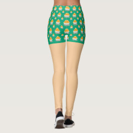 Leggings de Estilo de Costura de Gelo em Forno Bon