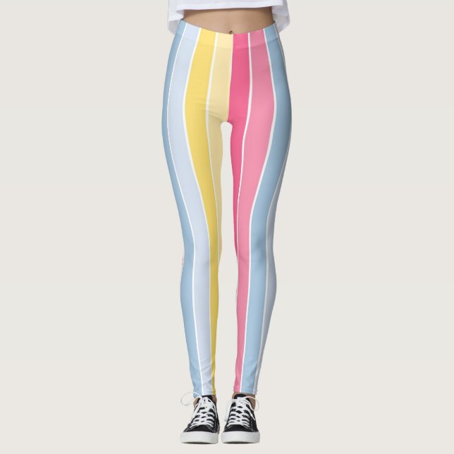 Leggings de faixa (Frente)