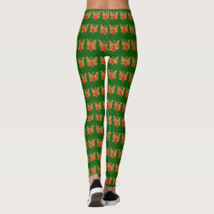 Leggings de Feriados de Anjo do Red Guardian