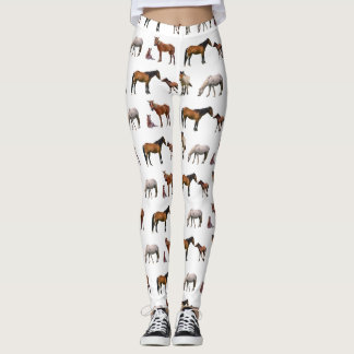 Leggings de Festa de Pôneis (escolha a cor)
