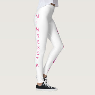 Leggings de Flor do Estado de Minnesota