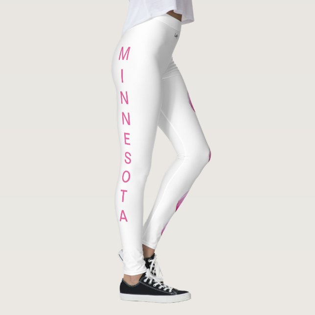 Leggings de Flor do Estado de Minnesota (Direita)