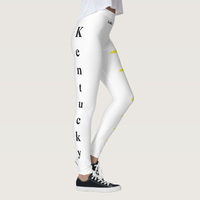 Leggings de Flores do Estado de Goldenrod, de Kent (Direita)