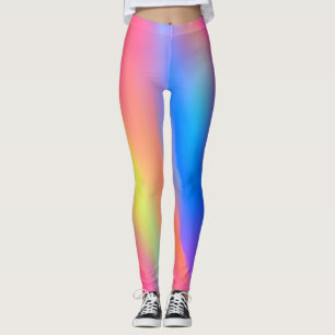 Leggings de fluxo neon
