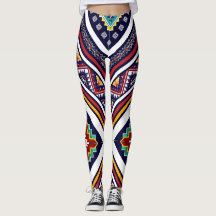 Leggings de fluxo neon