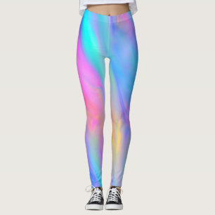 Leggings de fluxo neon