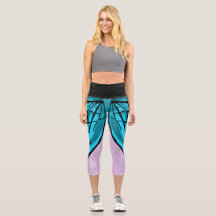 Leggings de formigueiro azul
