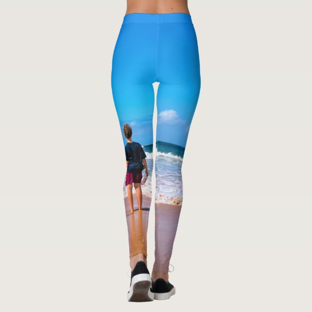 Leggings de Foto Personalizadas Seu Presente Perso (Verso)