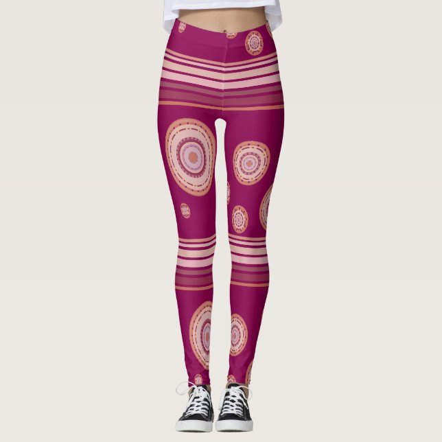 Leggings de framboesa (Frente)