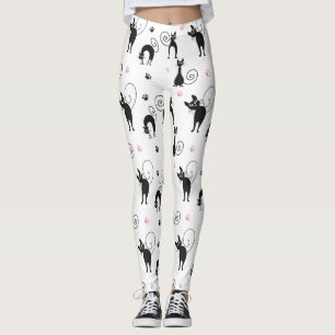 Leggings de gatos pretos
