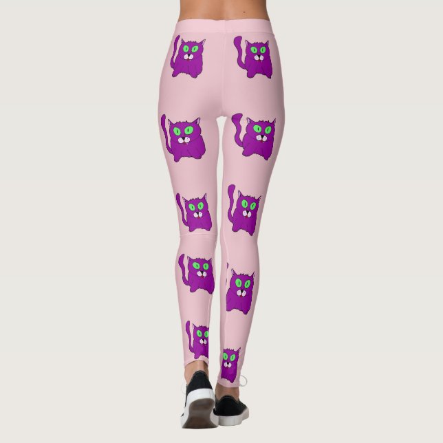 Leggings de Gatos Sexy Vampiros (Verso)