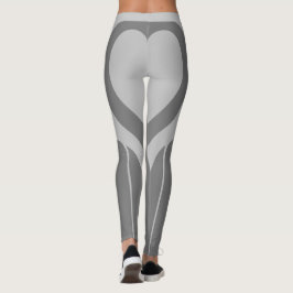 Leggings de gengibre de Bumbum de Cinza sexy leve