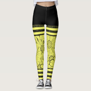 Leggings de girassol