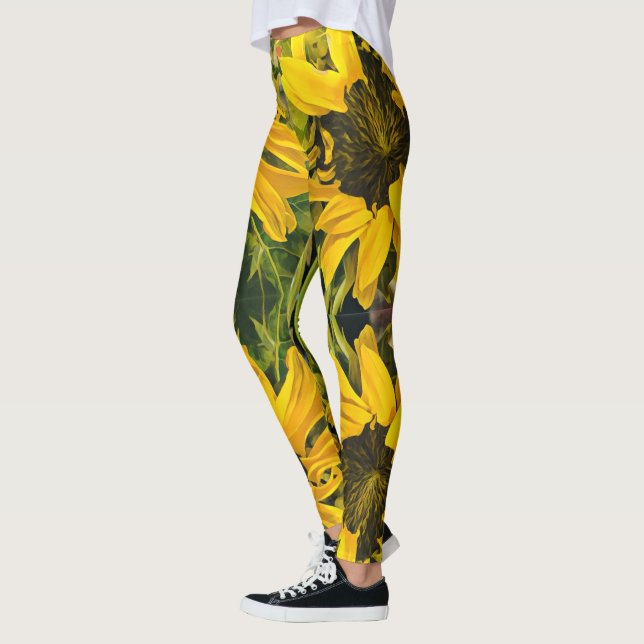 Leggings de girassol (Esquerda)