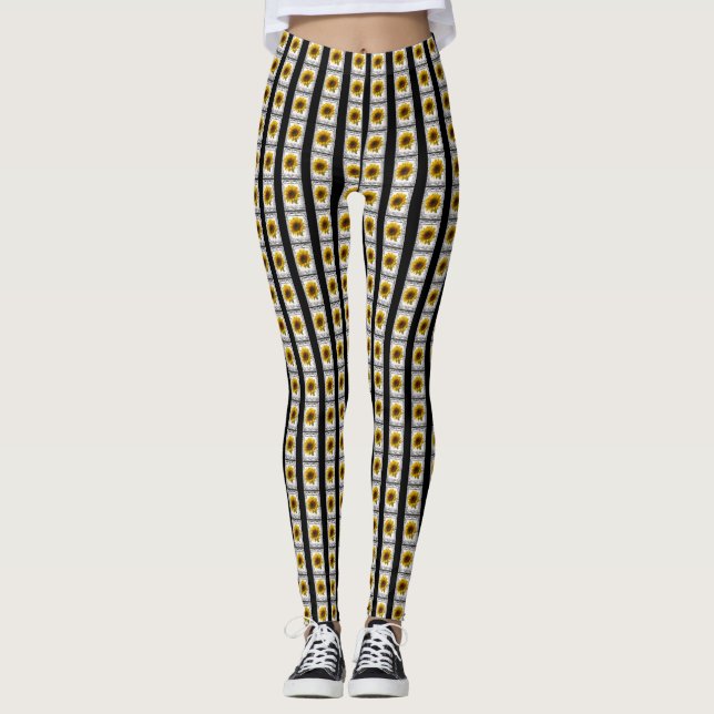 Leggings de girassol (Frente)