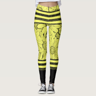 Leggings de girassol