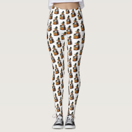 Leggings de Gnome de Halloween