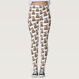 Leggings de Gnome de Halloween