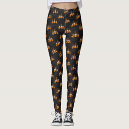 Leggings de Gnome de Halloween