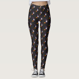 Leggings de Gnome de Halloween