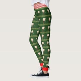 Leggings de Golfe de Natal da Moda