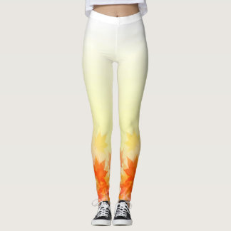 Leggings de gradação de outono